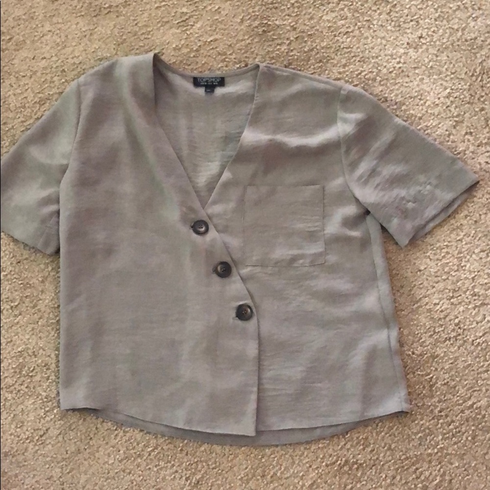 Top Shop Button Up